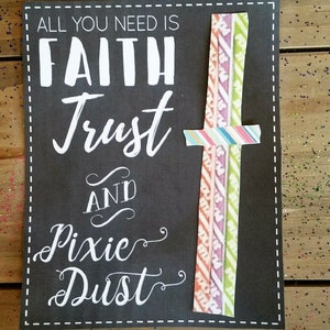 All You Need is Faith, Trust, and Pixie Dust Team Treat Tags