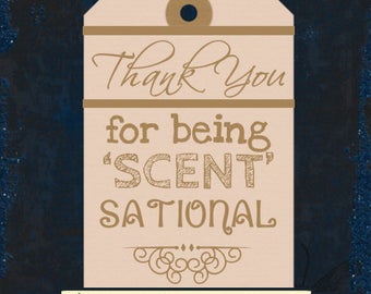 Thank You for Being Scent-Sational Gfit Tag