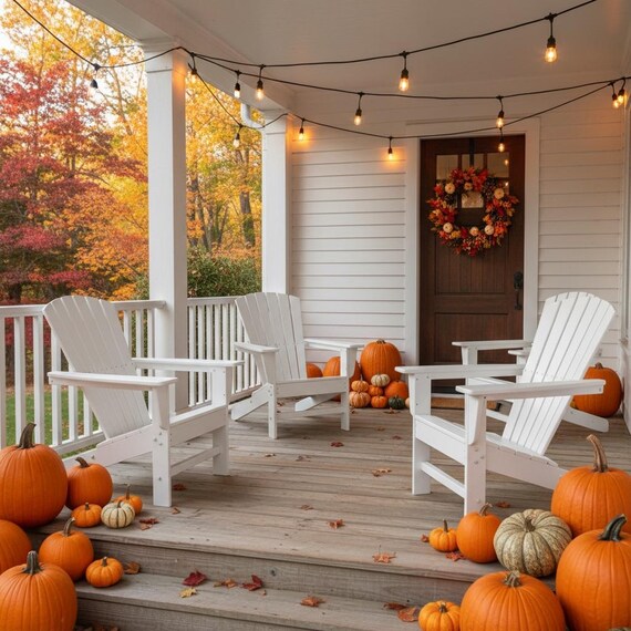 All-Weather POLYCHAIR™ Shell Curve Back Poly Adirondack Chair Outdoor Furniture | Heavy Recycled Plastic Poly not wood | Handmade in USA