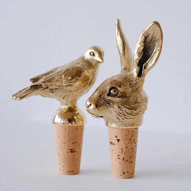 Easter Bunny. Easter Rabbit. Bottle Stopper Rabbit. Wine Etsy