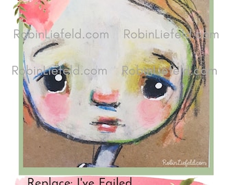 Reframing Exercise Art Print | Motivational Self Help (Digital Download)
