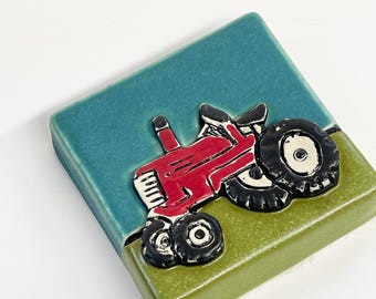 clique tile - farmall tractor