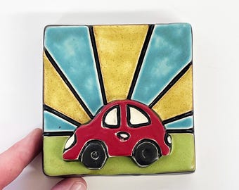 clique tile - car power