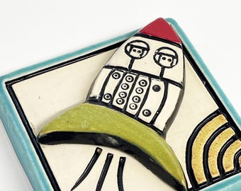 clique tile - rocket couple