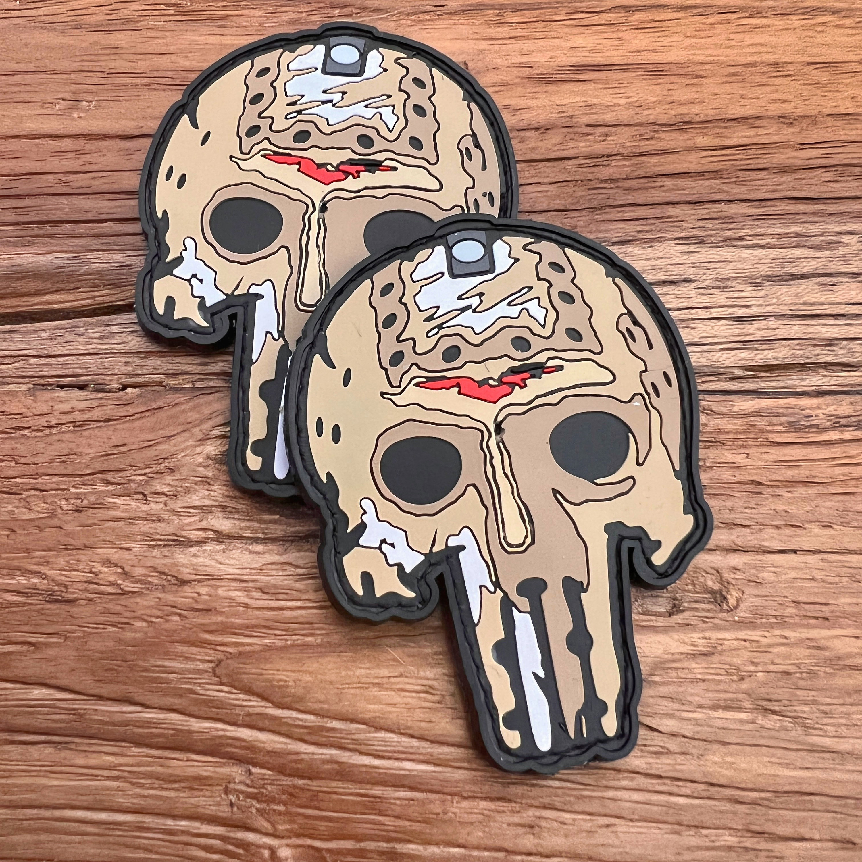 Specwarfare Airsoft. Warrior, Punisher, Skull, Velcro, Patch, Navy