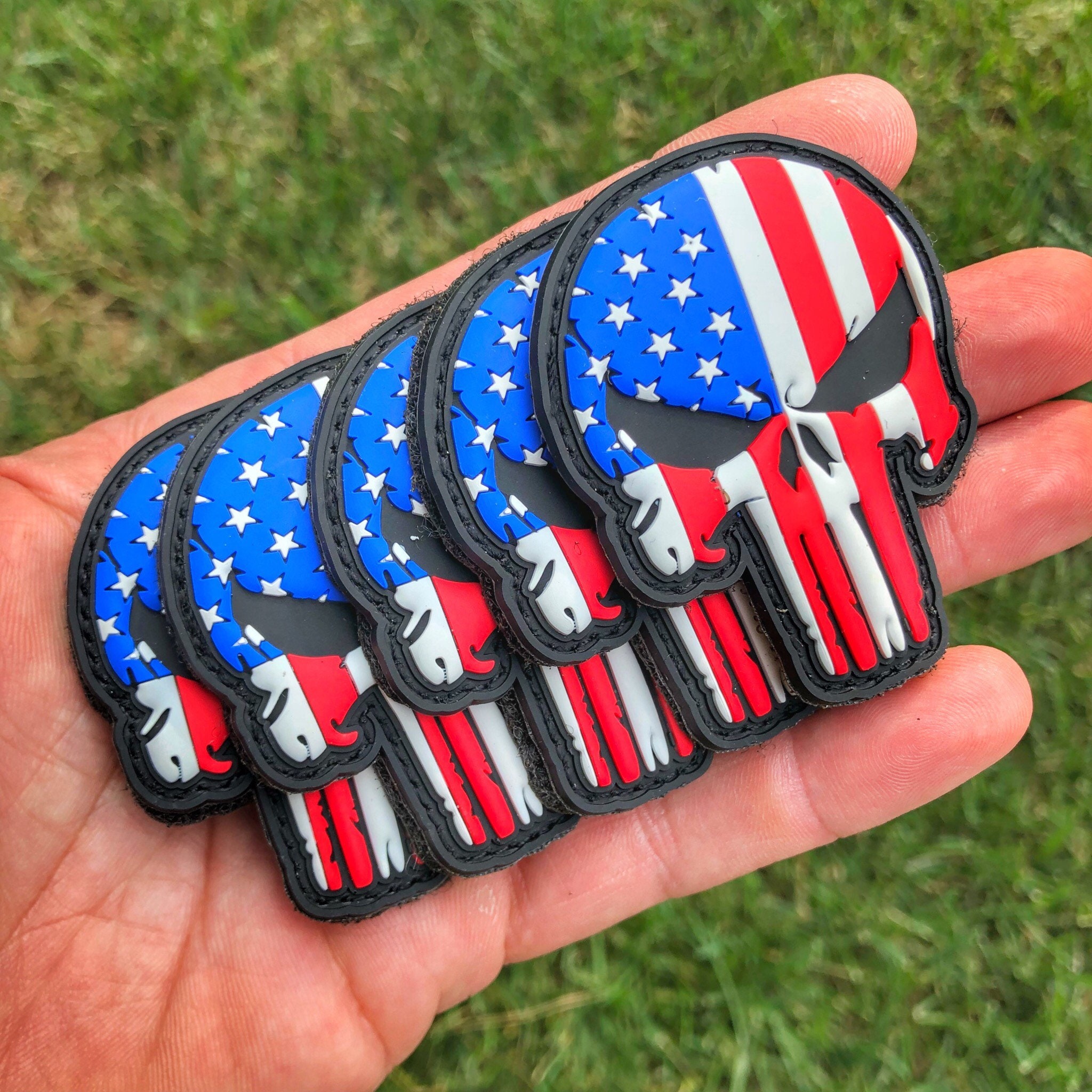 PVC American Flag Morale Patch Set – Vartac