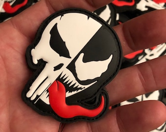 Punisher venom PVC patch