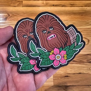 American Traditional Chewie PVC patch