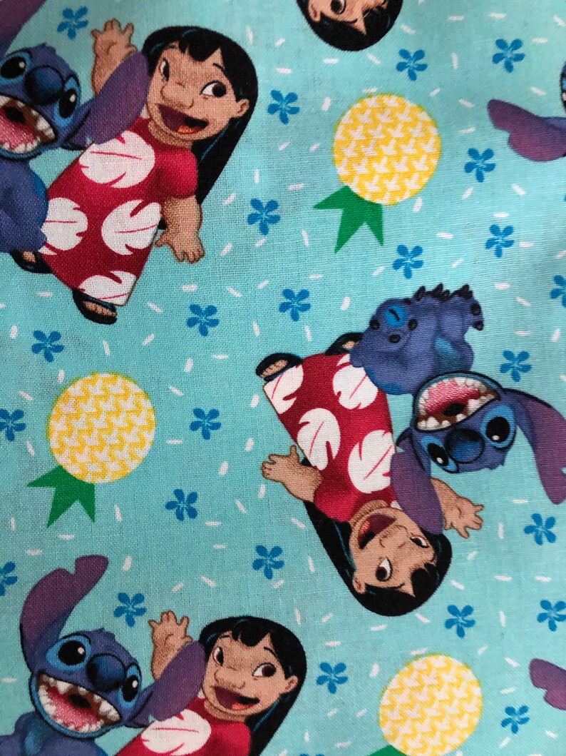 Personalized Disney Lilo And Stitch Minky Baby Blanket Etsy