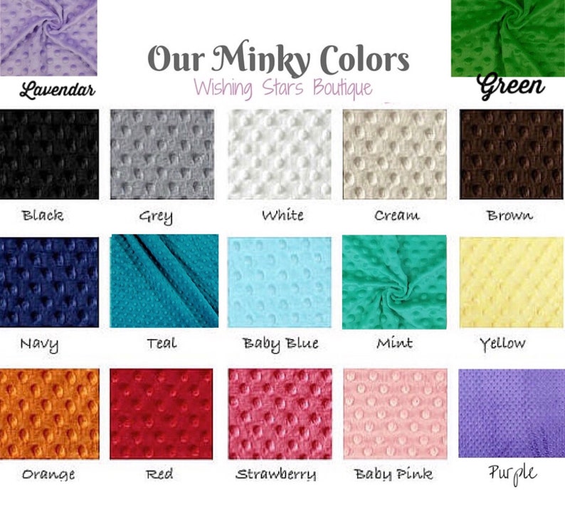 Minky Baby Blanket Personalized Disney Mickey Mouse Faces