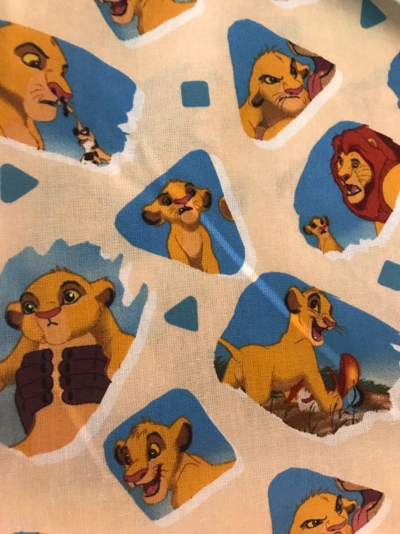 personalized lion king baby blanket