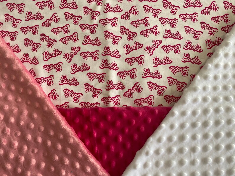 Get A Beautiful Barbie Throw Blanket For Your Little Doll