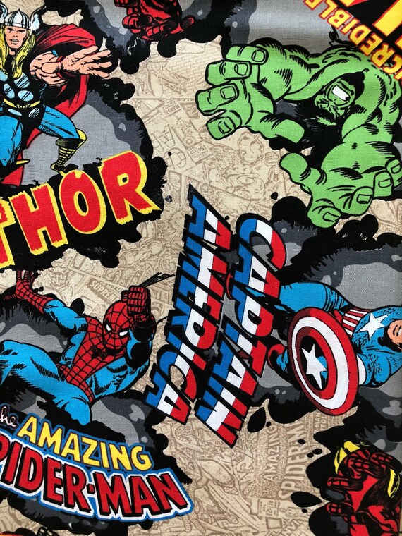 marvel baby blanket