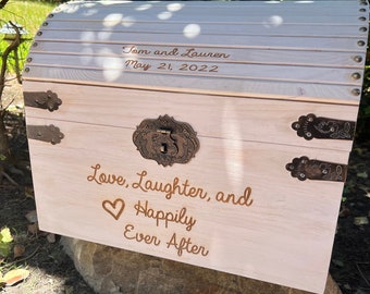 White Distressed KeepSake Box