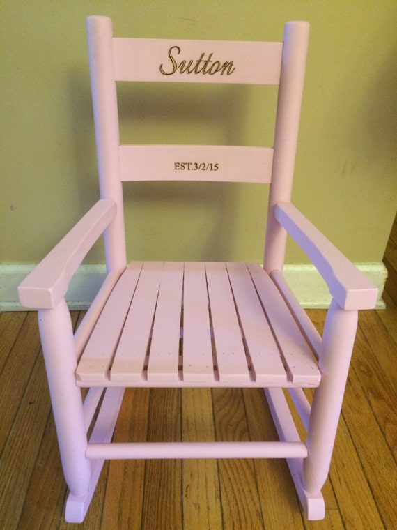 personalized rocking chair for toddlers