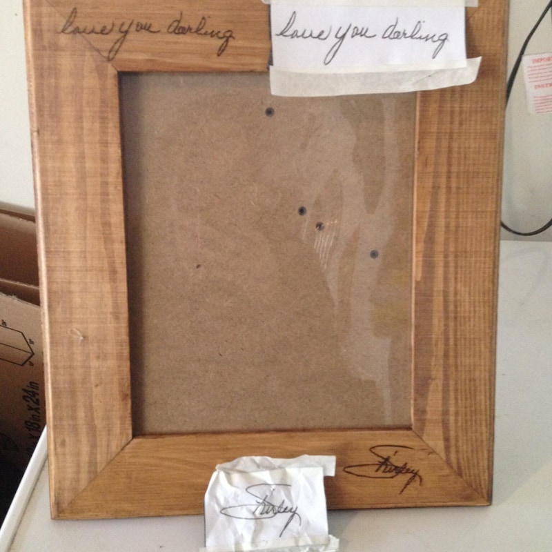 Handwriting Frame - Etsy UK