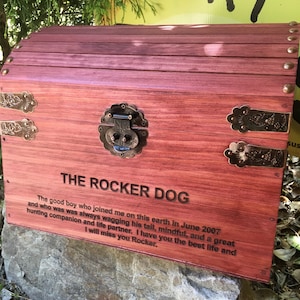 Red Keepsake Chest