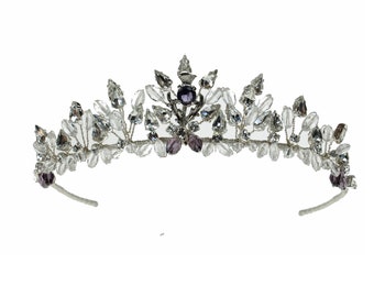 Handcrafted Scottish Thistle Tiara | Scottish Theme Tiara |  Wedding Headpieces