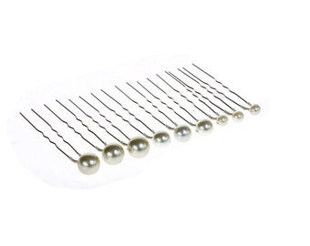 Pearl  Hairpins Made To Order | Pearl Hairpins | Bridal Hair Pins|  Harmony