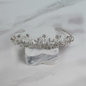 Crystal & Pearl Bridal Tiara | Wedding Headpiece | Avril