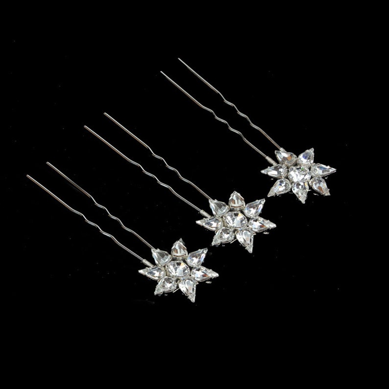 star shaped hairpins