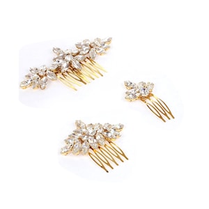 Wedding Hair Combs For Brides | Sparkling Hair Accessories  | Alessia