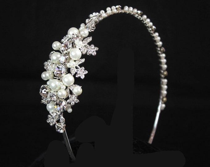 bridal side headpiece