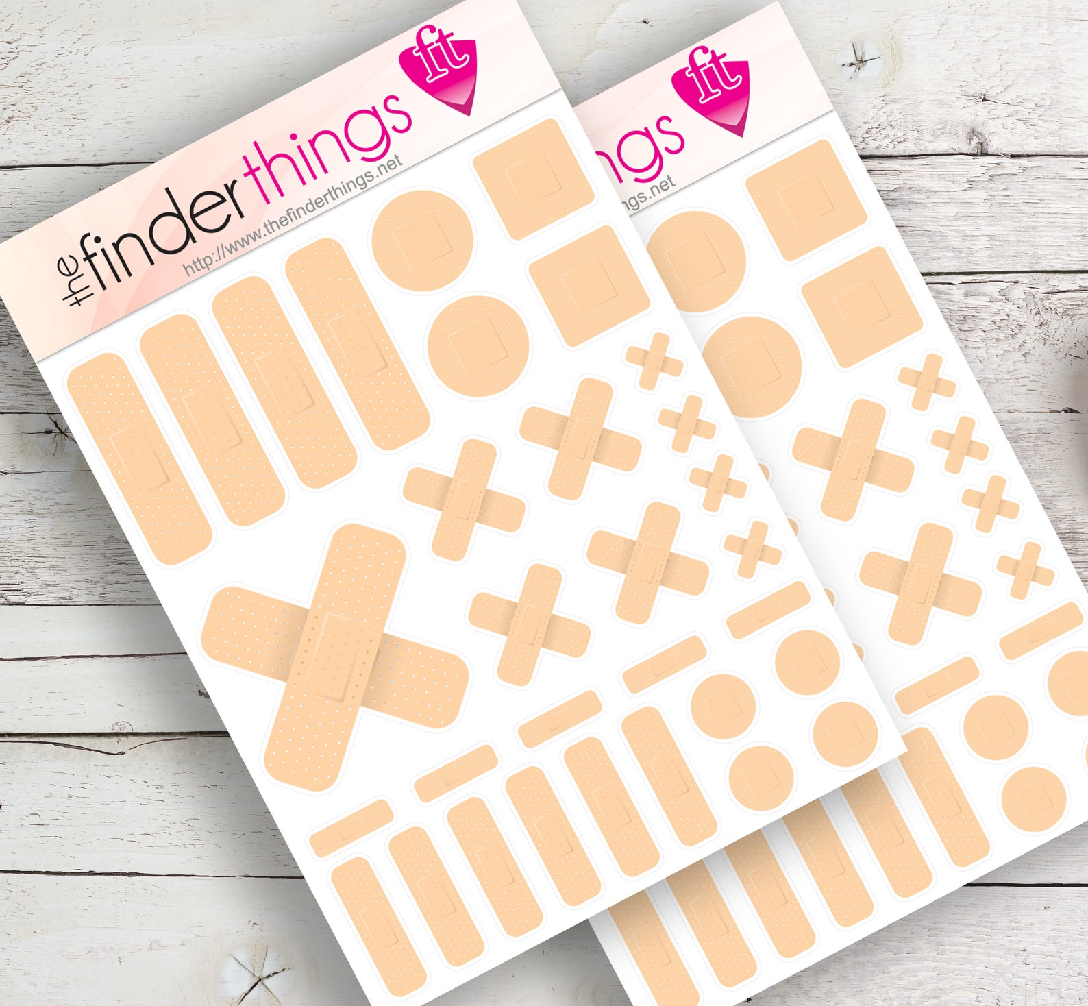 Bandaid Stickers Scrapbook Planners Precut Etsy