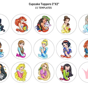 Princess Cake Toppers