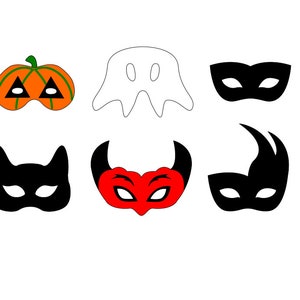 Halloween Augenmasken