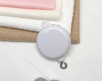 Baby Mobile Music Box: 35 Lullabies, Volume Control, Nursery Crib Toy | Mobile Arm Holder