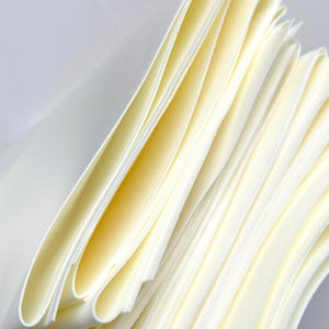 10 Foam EVA IVORY Sheets 0.8-1mm, 12x28", 30x70cm, Set of 10 Colors for Realistic Flowers, Large Thin Craft Sheets for DIY Floristry & Craft