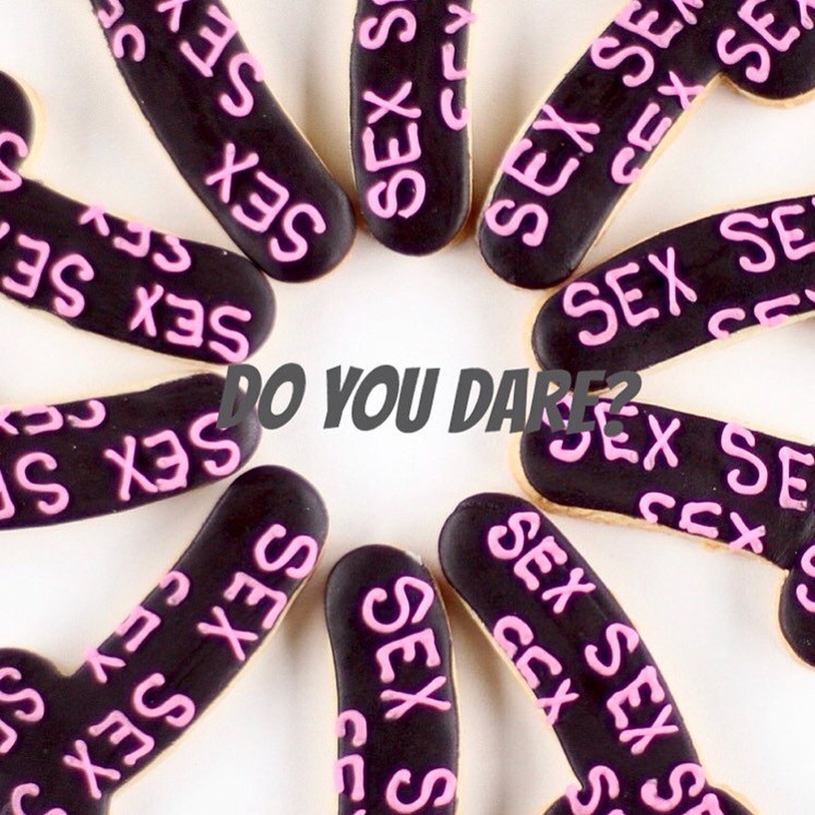 1 Dz. Sex Sex Sex Pecker Popper Cookies Mini Penis Cookies | Etsy