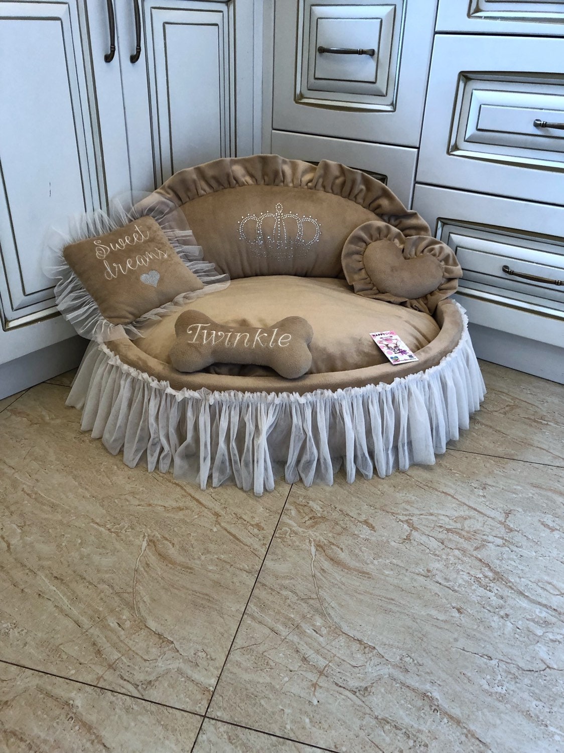 Gucci Luxury Pet Bed