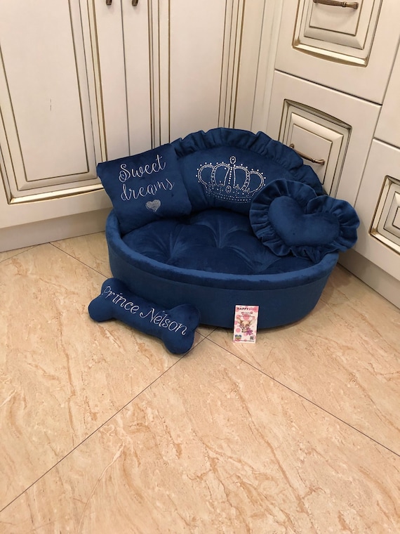 Navy clearance dog bed