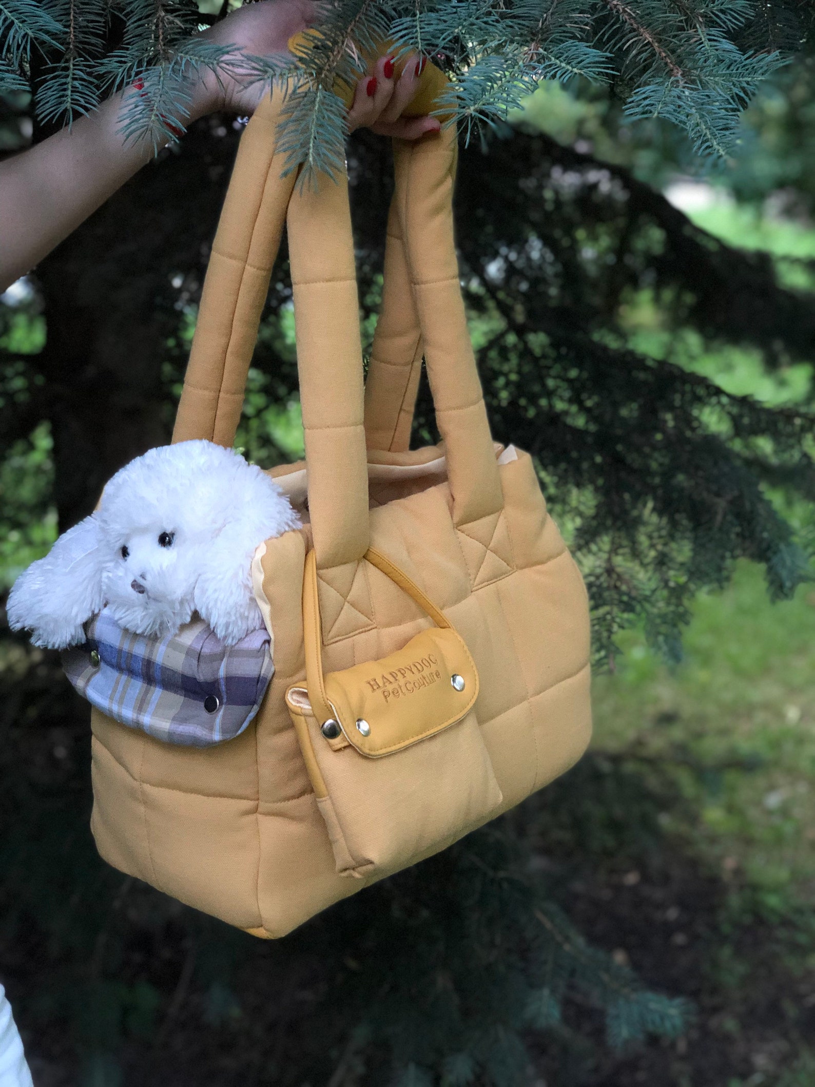 Senf gelb Designer Hund Träger Tasche für kleine Hund Tasche Etsy