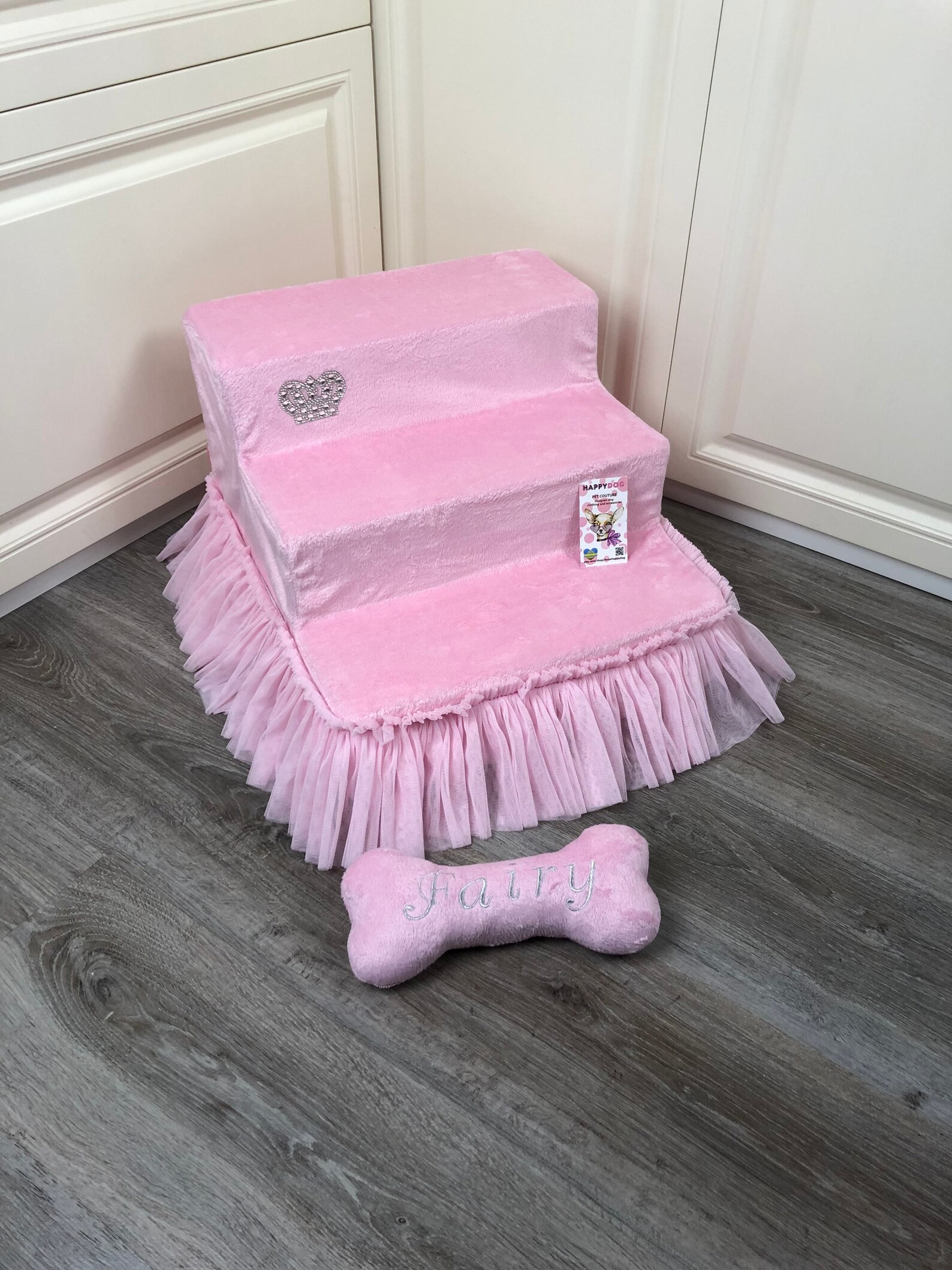 Pink Ramp Step Ballerina Pink Dog Steps Dog Ramps Dog Stairs in Pink Dog - Etsy