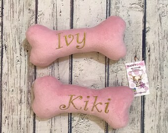 Pink Bra Dog Toy, Plush Lingerie Squeaky Pet Toy - Etsy