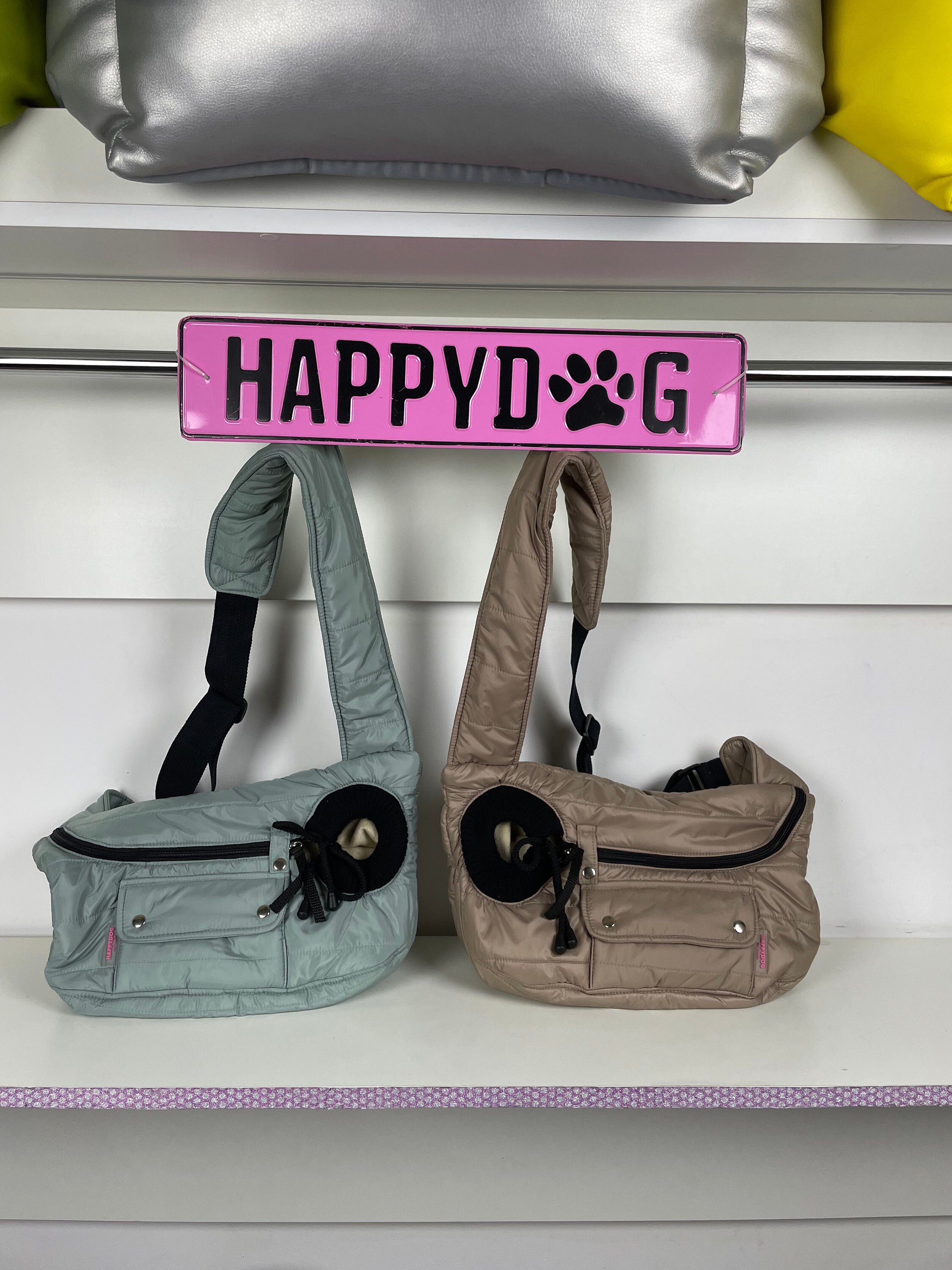 Personalized Black Designer Dog Carrier Winter Dog Bag Puppy -  Israel