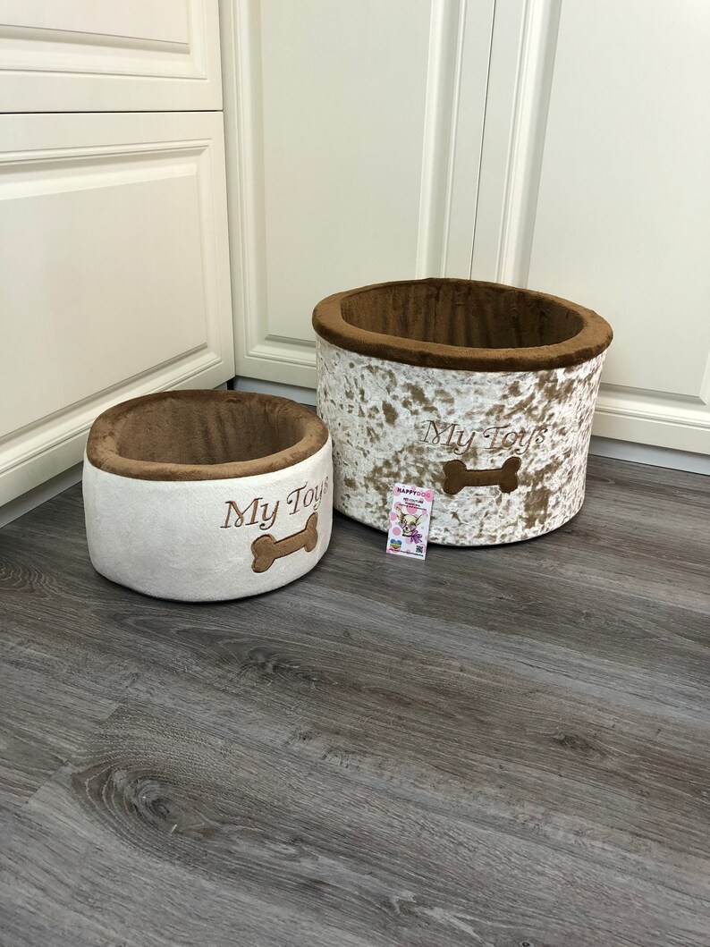 Dog Toy Storage Toy Basket for Dog Cat Toys Basket Etsy