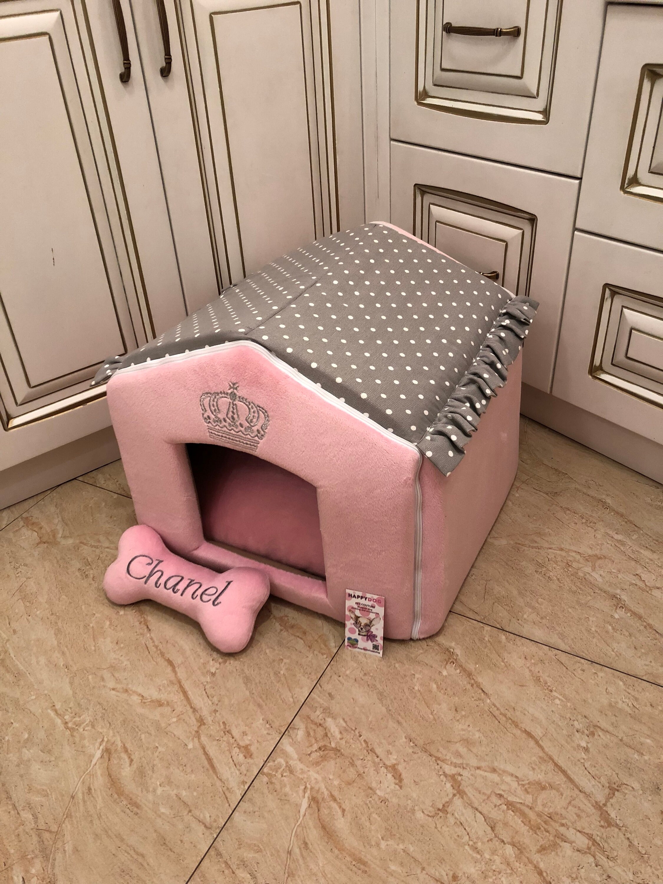 Chanel hotsell dog bed