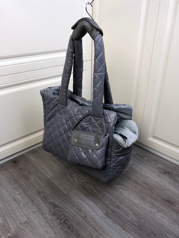 Gray Designer Dog Carrier Bag for Small Dog Bag Puppy Bag Warm - Etsy  Australia