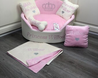 Princess Willow personalized bed + blanket