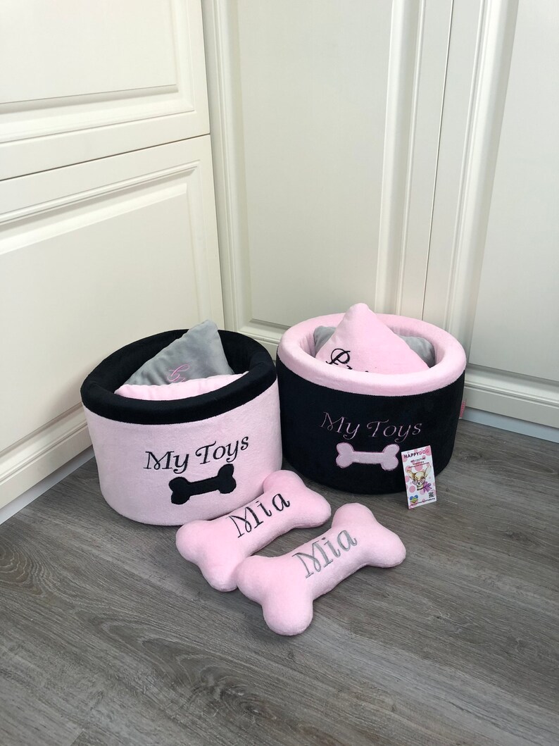 Dog Toy Basket Toy Storage for Dog Cat Toys Basket Etsy
