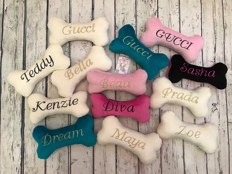 Personalized dog toy Dog bone shaped toy Princess dog toy Gift f Personalized dog toy Dog bone shaped toy Princess dog toy Gift f