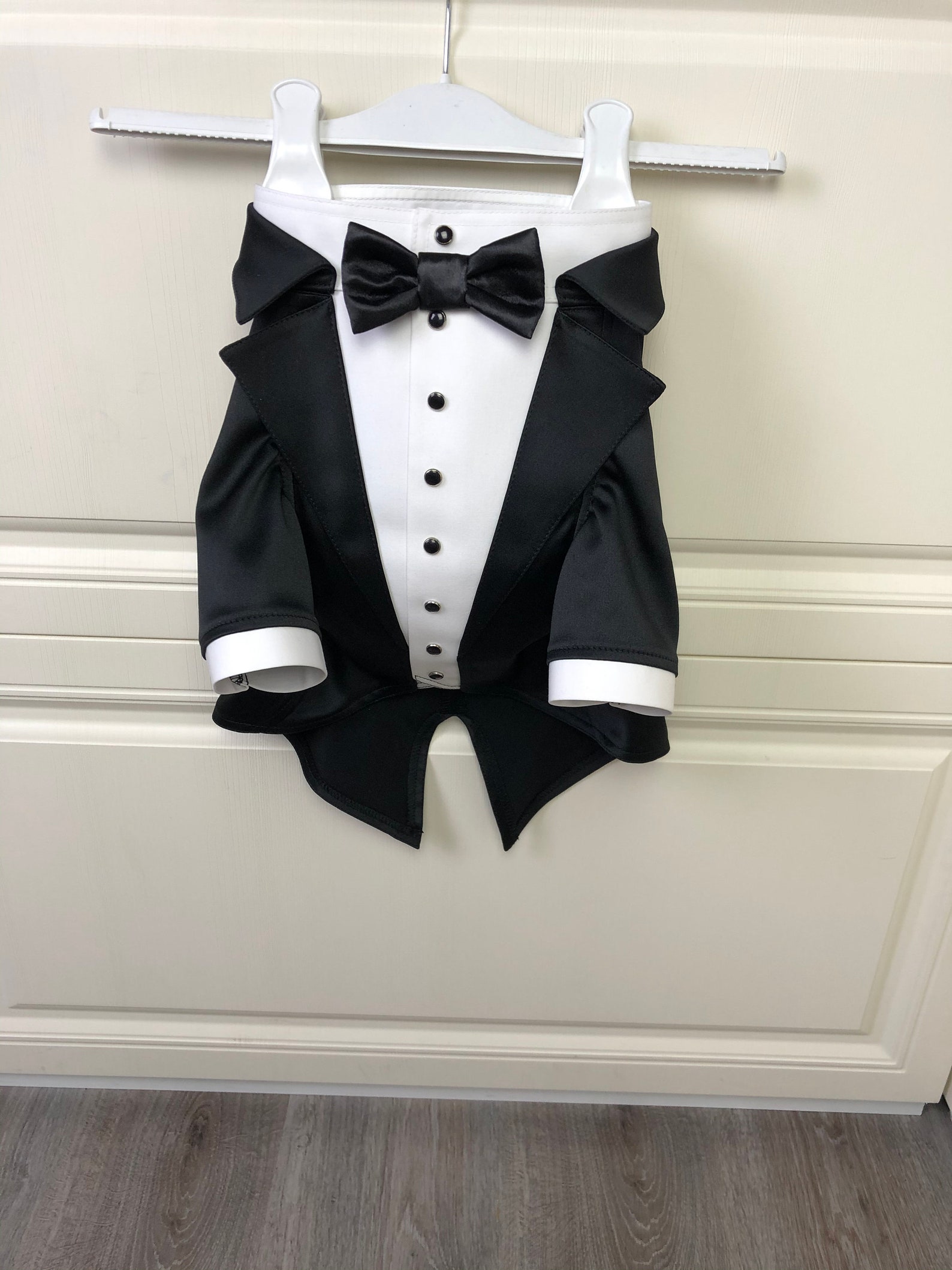 Schwarze Hochzeit Hund Smoking Französisch Bulldogge Anzug Etsy