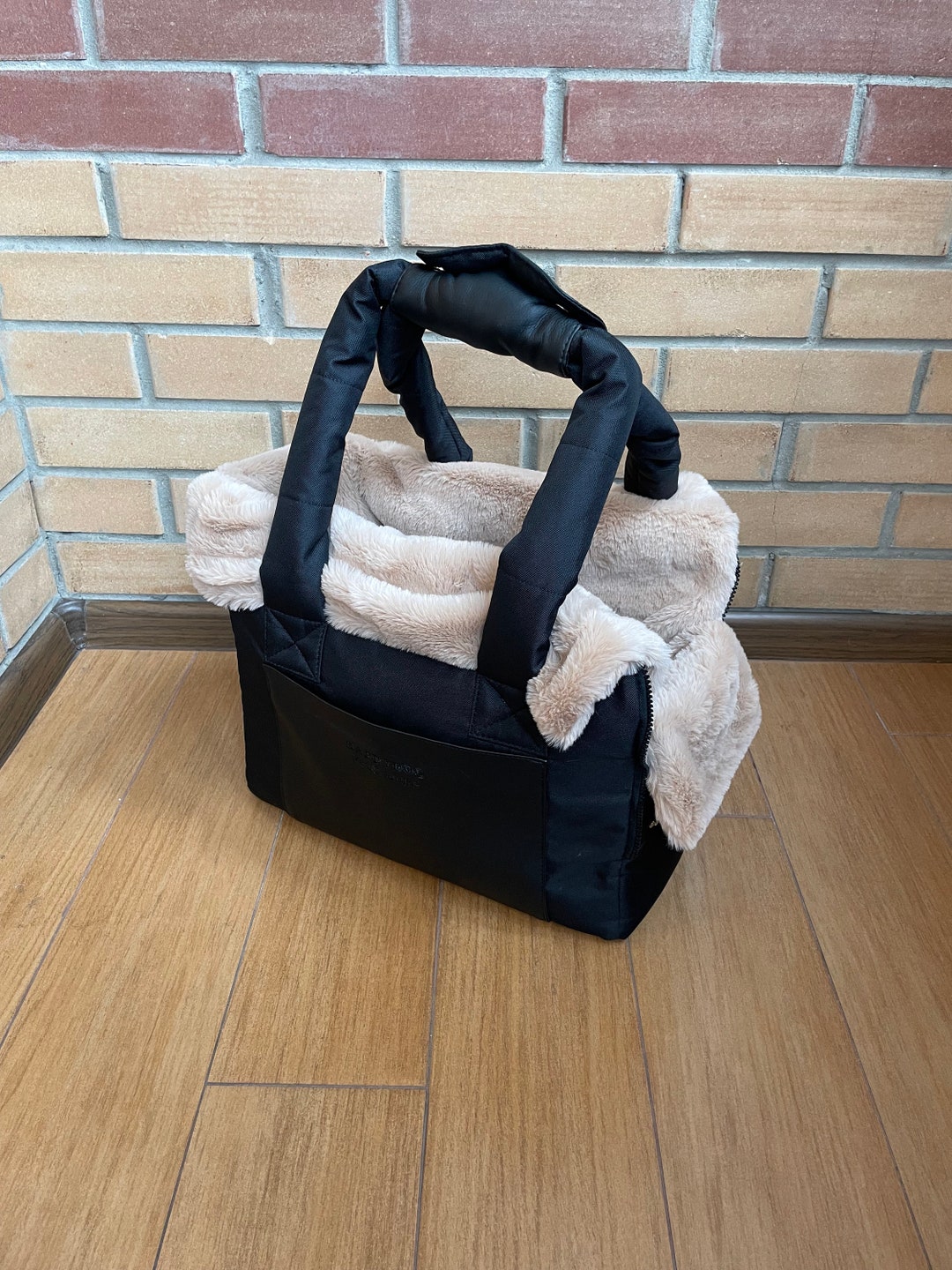Black Foam Dog Carrier Exclusive Dog Carrier Bag for Small Dog Bag Puppy Bag Warm Dog Carrier