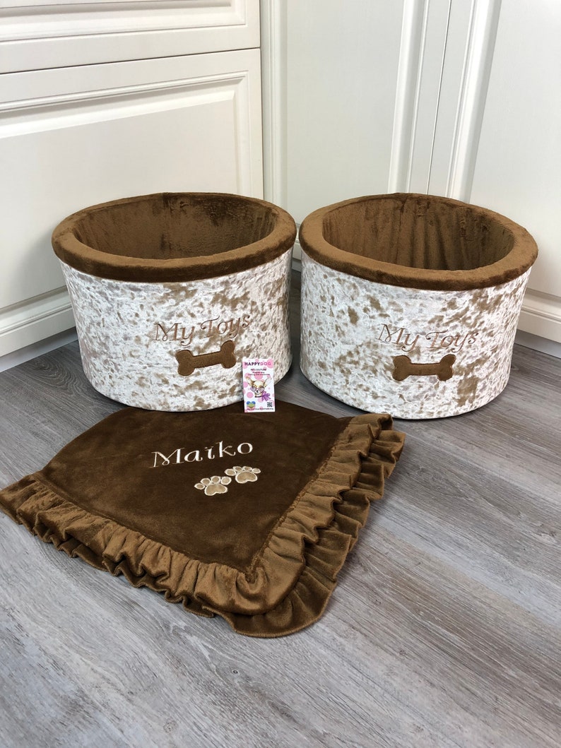 Dog Toy Storage Toy Basket for Dog Cat Toys Basket Etsy