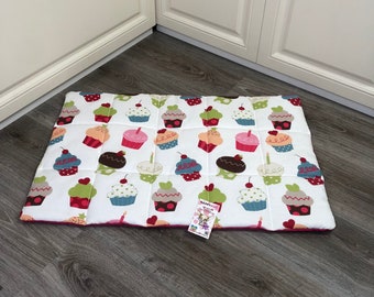 Tapis de chien de chien de gâteau de coton d’été Tapis de chien de voyage Tapis de chien Petit tapis de chien Cadeau d’anniversaire Chien cadeau d’amoureux pour chiot