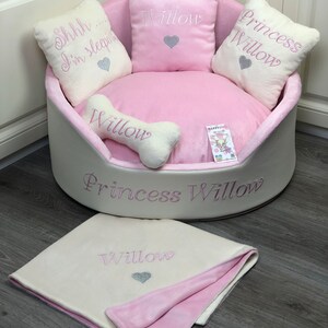 Princess Willow personalized bed blanket image 3